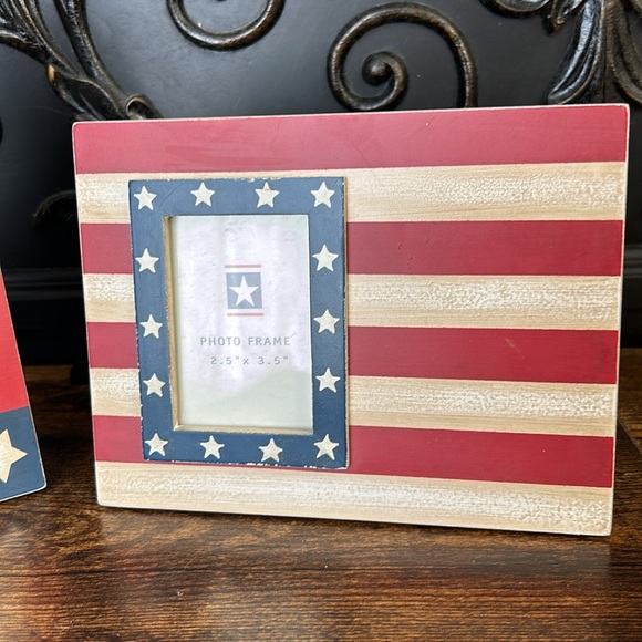 Set of two brand new American flag, Texas, Fourth of July theme picture frames! - Picture 3 of 3